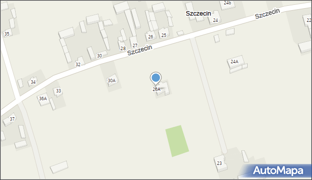 Szczecin, Szczecin, 26A, mapa Szczecina