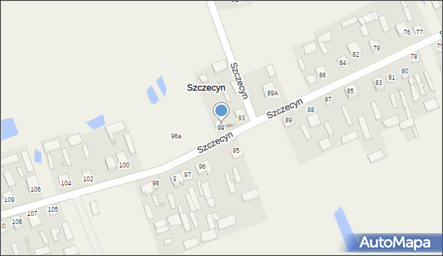 Szczecyn, Szczecyn, 94, mapa Szczecyn