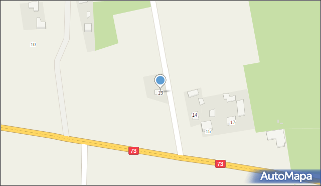 Szczeglin, Szczeglin, 13, mapa Szczeglin