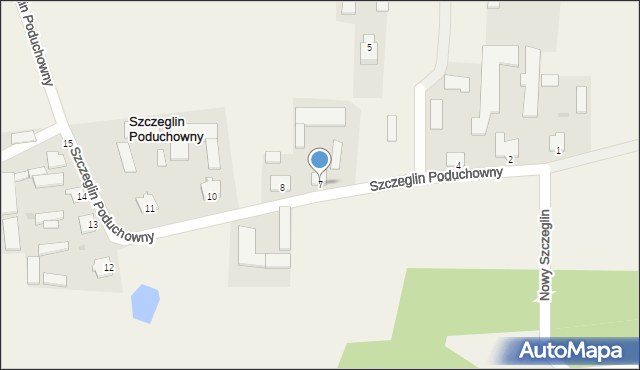 Szczeglin Poduchowny, Szczeglin Poduchowny, 7, mapa Szczeglin Poduchowny