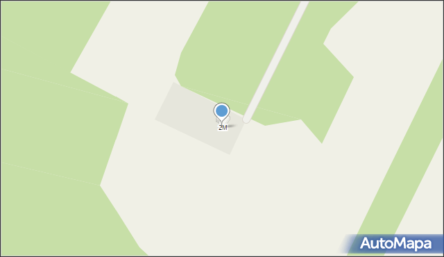 Szczeglino, Szczeglino, 2M, mapa Szczeglino