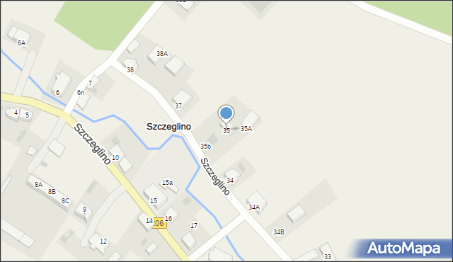 Szczeglino, Szczeglino, 35, mapa Szczeglino