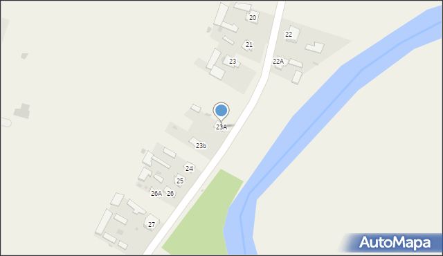 Szczekarków, Szczekarków, 23A, mapa Szczekarków