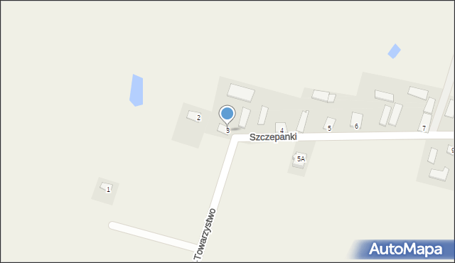 Szczepanki, Szczepanki, 3, mapa Szczepanki