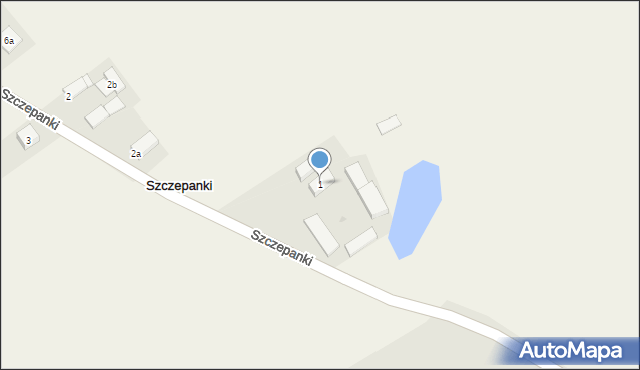 Szczepanki, Szczepanki, 1, mapa Szczepanki