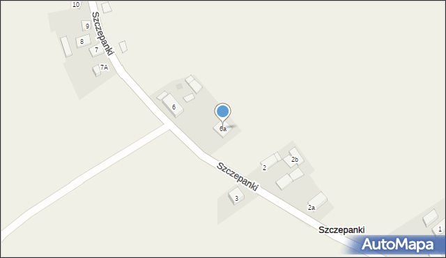 Szczepanki, Szczepanki, 6a, mapa Szczepanki