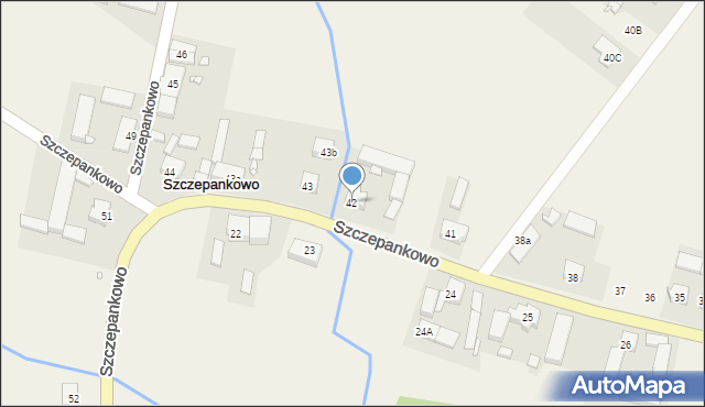 Szczepankowo, Szczepankowo, 42, mapa Szczepankowo