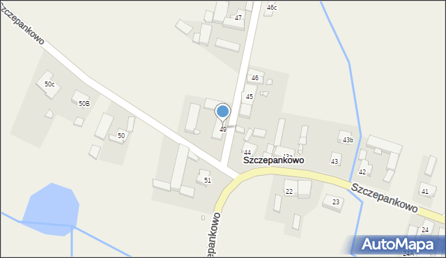 Szczepankowo, Szczepankowo, 49, mapa Szczepankowo