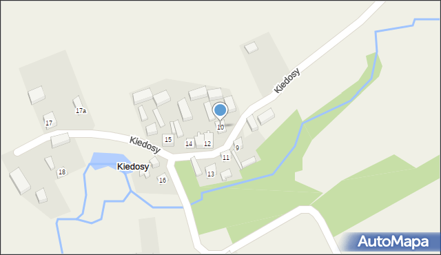 Szczepany, Szczepany, 10, mapa Szczepany