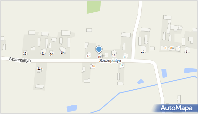 Szczepiatyn, Szczepiatyn, 15, mapa Szczepiatyn