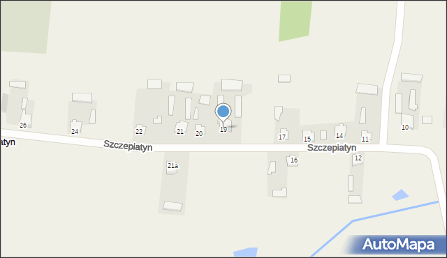 Szczepiatyn, Szczepiatyn, 19, mapa Szczepiatyn