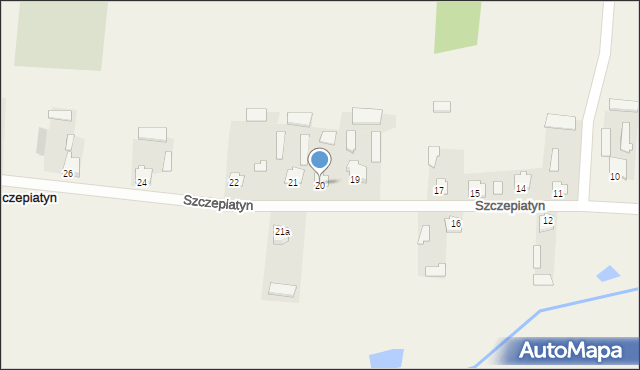 Szczepiatyn, Szczepiatyn, 20, mapa Szczepiatyn