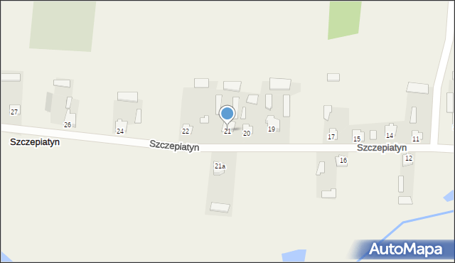 Szczepiatyn, Szczepiatyn, 21, mapa Szczepiatyn