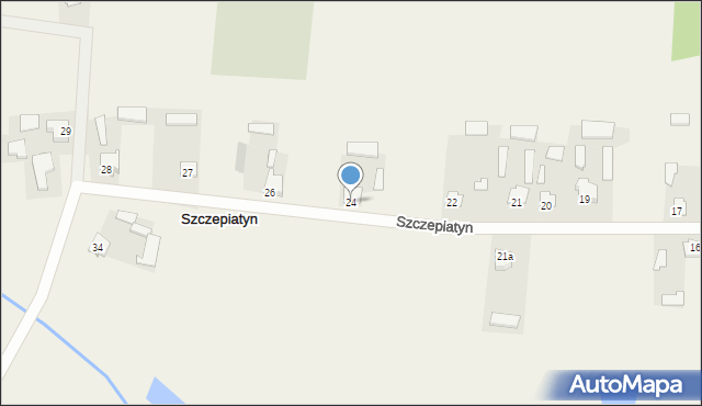 Szczepiatyn, Szczepiatyn, 24, mapa Szczepiatyn