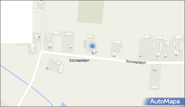 Szczepiatyn, Szczepiatyn, 26, mapa Szczepiatyn