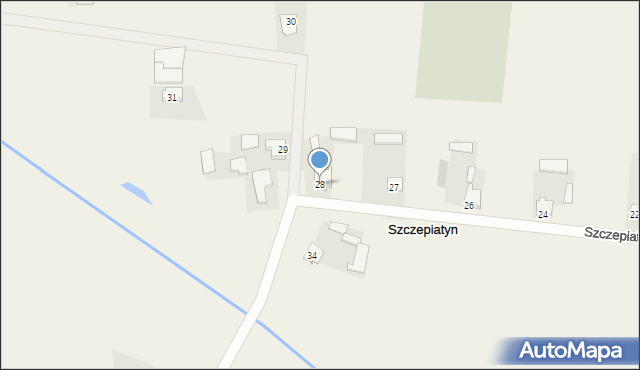 Szczepiatyn, Szczepiatyn, 28, mapa Szczepiatyn