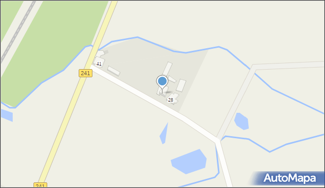 Szczepice, Szczepice, 28A, mapa Szczepice