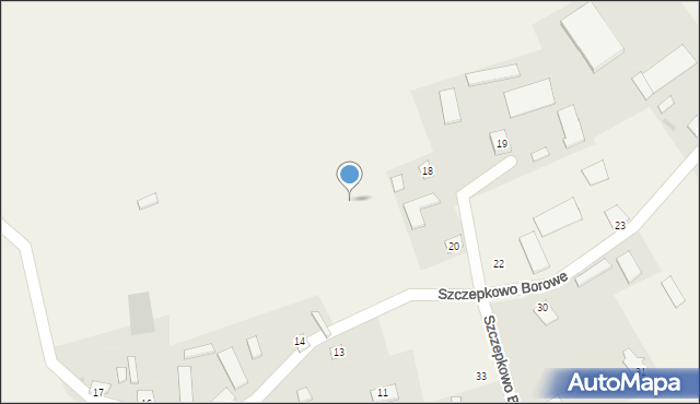 Szczepkowo Borowe, Szczepkowo Borowe, 32, mapa Szczepkowo Borowe