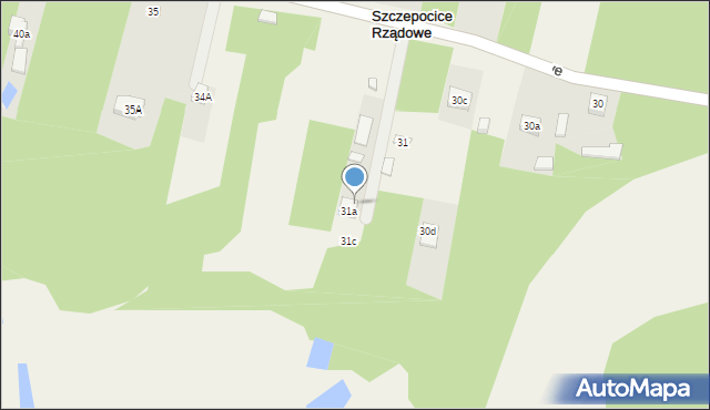 Szczepocice Rządowe, Szczepocice Rządowe, 31b, mapa Szczepocice Rządowe