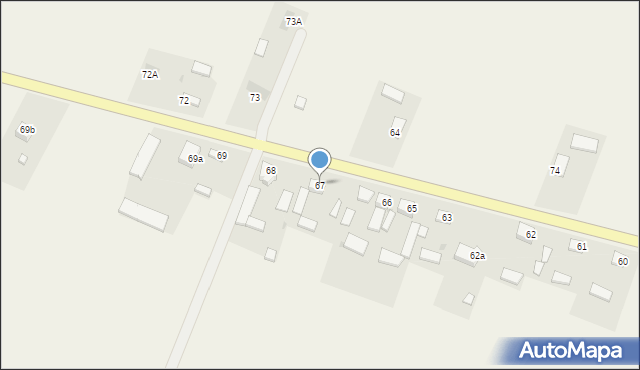 Szczerbaków, Szczerbaków, 67, mapa Szczerbaków