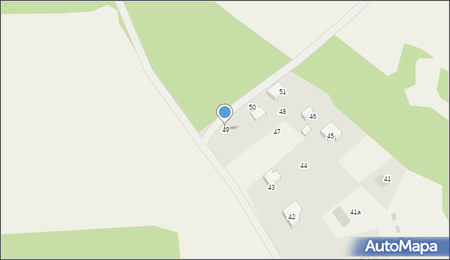 Szczerbięcin, Szczerbięcin, 49, mapa Szczerbięcin