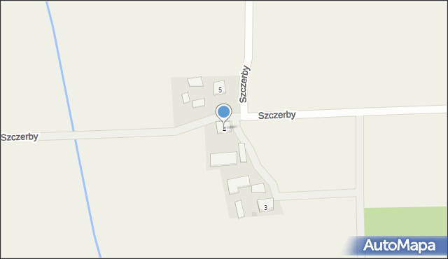 Szczerby, Szczerby, 4, mapa Szczerby