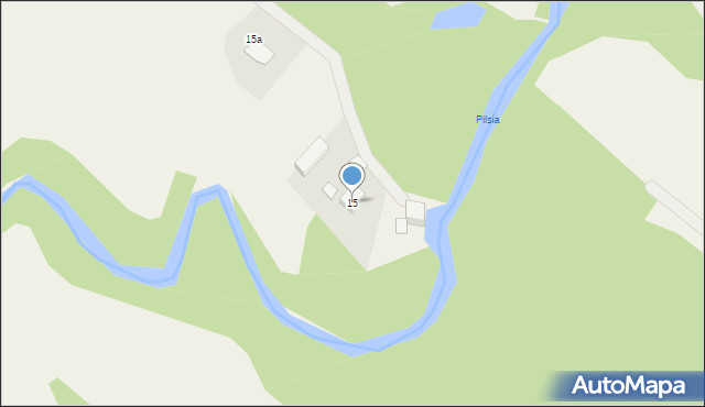 Szczercowska Wieś, Szczercowska Wieś, 15, mapa Szczercowska Wieś