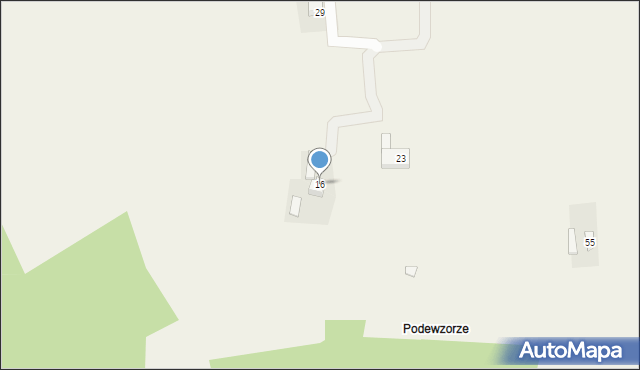 Szczereż, Szczereż, 16, mapa Szczereż