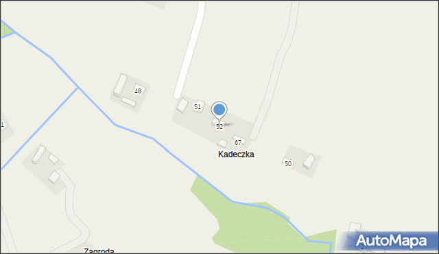 Szczereż, Szczereż, 52, mapa Szczereż