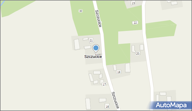 Szczucice, Szczucice, 19, mapa Szczucice