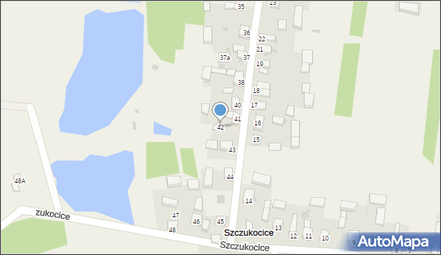 Szczukocice, Szczukocice, 42, mapa Szczukocice