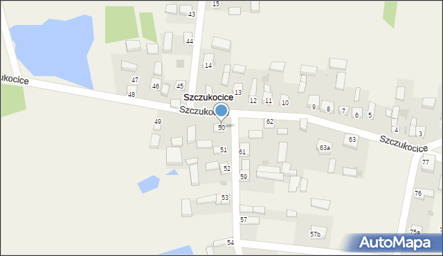 Szczukocice, Szczukocice, 50, mapa Szczukocice