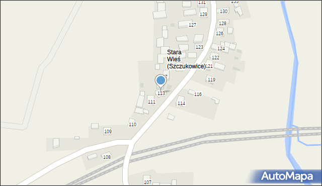 Szczukowice, Szczukowice, 113, mapa Szczukowice