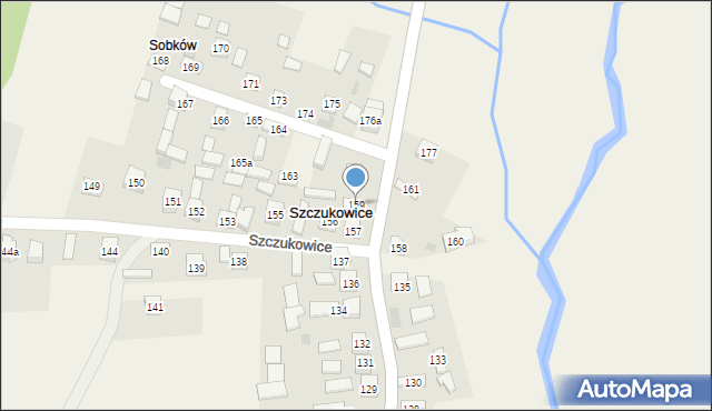 Szczukowice, Szczukowice, 159, mapa Szczukowice