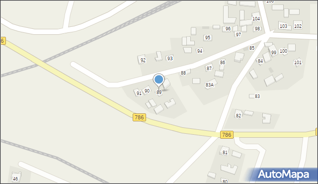 Szczukowice, Szczukowice, 89, mapa Szczukowice