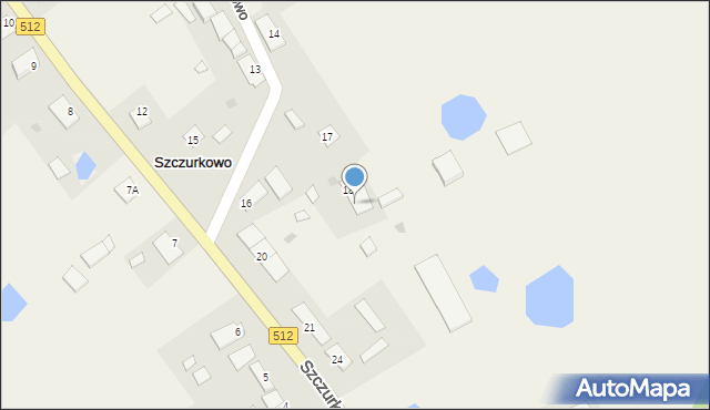 Szczurkowo, Szczurkowo, 19, mapa Szczurkowo