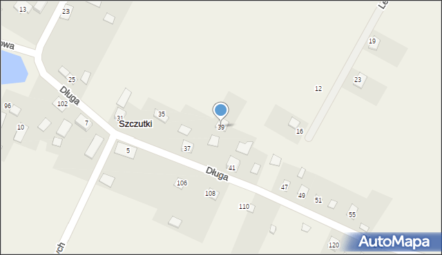 Szczutki, Szczutki, 45, mapa Szczutki