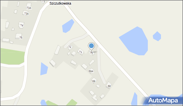 Szczutków, Szczutków, 70, mapa Szczutków