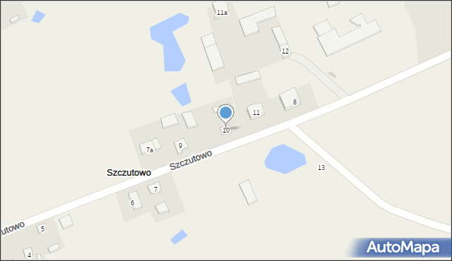 Szczutowo, Szczutowo, 10, mapa Szczutowo