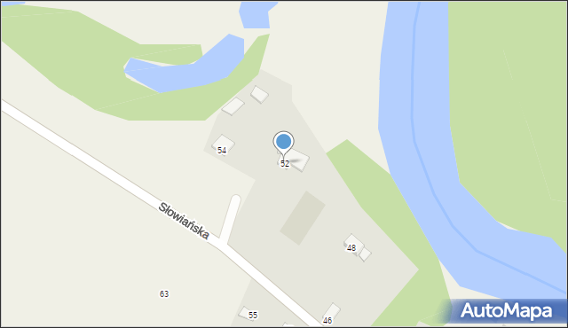 Szczypiorno, Szczypiorno, 30A, mapa Szczypiorno