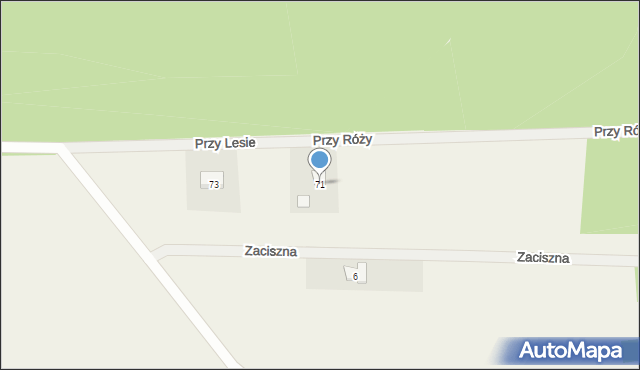 Szczypiorno, Szczypiorno, 71, mapa Szczypiorno