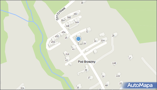 Szczyrk, Szczytowa, 34, mapa Szczyrk