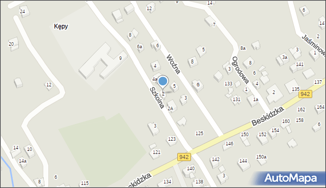 Szczyrk, Szkolna, 2, mapa Szczyrk