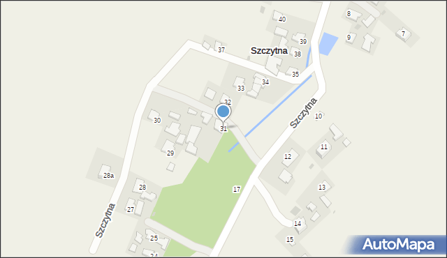 Szczytna, Szczytna, 31, mapa Szczytna