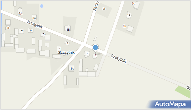 Szczytnik, Szczytnik, 1, mapa Szczytnik