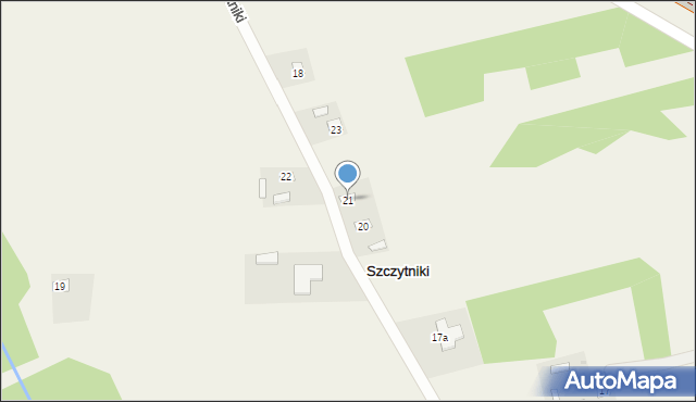 Szczytniki, Szczytniki, 21, mapa Szczytniki