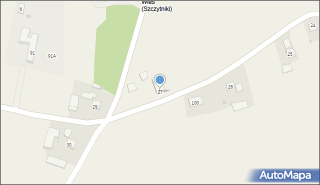 Szczytniki, Szczytniki, 27, mapa Szczytniki