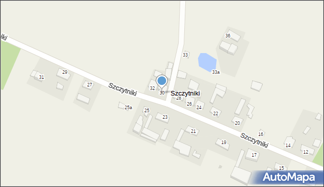 Szczytniki, Szczytniki, 30, mapa Szczytniki