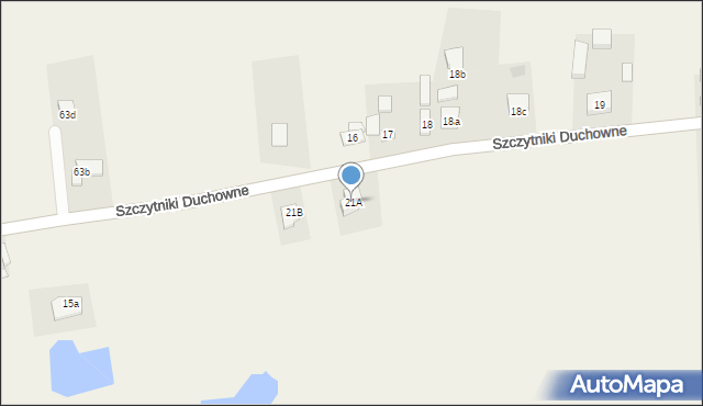 Szczytniki Duchowne, Szczytniki Duchowne, 21A, mapa Szczytniki Duchowne