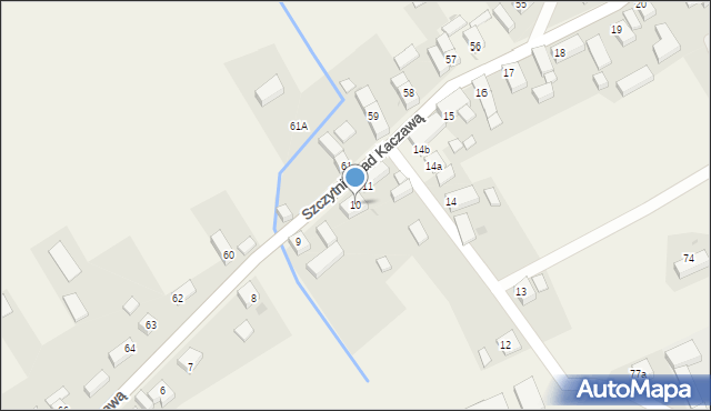 Szczytniki nad Kaczawą, Szczytniki nad Kaczawą, 10, mapa Szczytniki nad Kaczawą